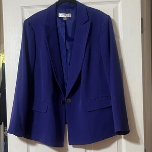 Kasper Vibrant Blue (bluish-purple) Blazer